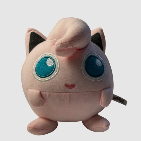 Pokémon Jigglypuff Plush Toy 8 Inches Pink Stuffed Animal Collectible Soft - Picture 1 of 7